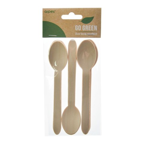 Łyżka Arpex drewniana 8 szt (KG7874F) Łyżka Arpex drewniana 8 szt (KG7874F)