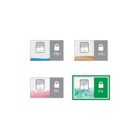 Niszczarka Leitz Home Office Slim P4 szara (80010000)