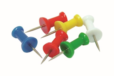 Pinezki Office Products beczułki kolor: mix 100 szt (18194019-99) Pinezki Office Products beczułki kolor: mix 100 szt (18194019-99)