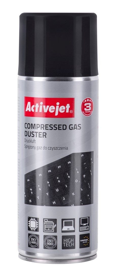 Sprężone powietrze Activejet AOC-200 400ml (ARCACJSPR0001) Sprężone powietrze Activejet AOC-200 400ml (ARCACJSPR0001)