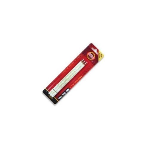 Węgiel rysunkowy Koh-I-Noor biały 3 szt (8812/3) Węgiel rysunkowy Koh-I-Noor biały 3 szt (8812/3)