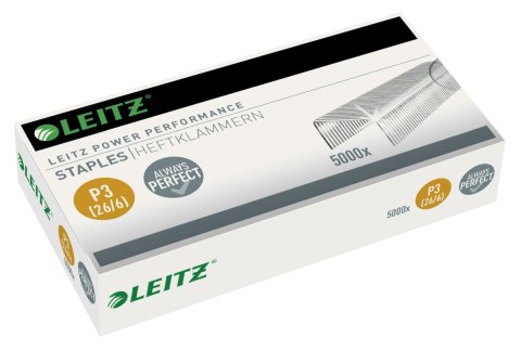 Zszywki 26/6 Leitz 5000 szt (55721000) Zszywki 26/6 Leitz 5000 szt (55721000)