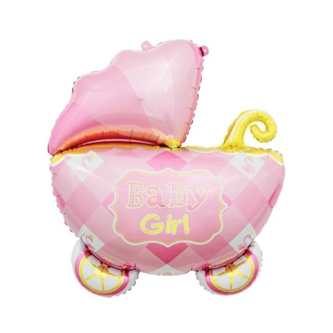 Balon foliowy Godan WÓŻEK RÓZOWY (BF-HWZR) Balon foliowy Godan WÓŻEK RÓZOWY (BF-HWZR)