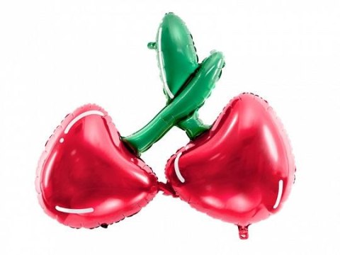 Balon foliowy Partydeco Wiśnie, 88x73cm, mix 29cal (FB66) Balon foliowy Partydeco Wiśnie, 88x73cm, mix 29cal (FB66)