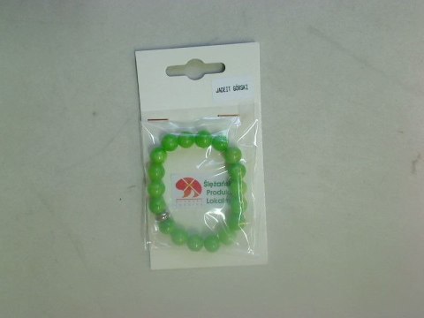 Bransoletka Mol bransoletka jadeit zielone jabłuszko 10mm Bransoletka Mol bransoletka jadeit zielone jabłuszko 10mm