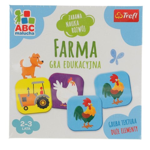 Gra edukacyjna Trefl Farma z Serii ABC Malucha Farma (01944) Gra edukacyjna Trefl Farma z Serii ABC Malucha Farma (01944)