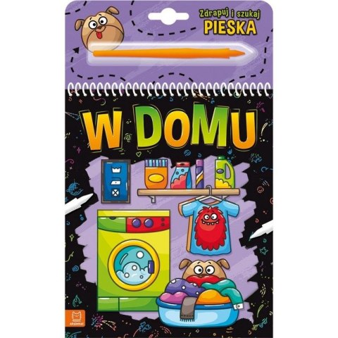 Książeczka edukacyjna Aksjomat Zdrapuj i szukaj W domu Książeczka edukacyjna Aksjomat Zdrapuj i szukaj W domu