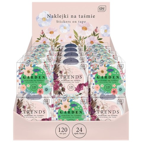 Naklejka (nalepka) Interdruk GLAM 120 szt (na taśmie) Naklejka (nalepka) Interdruk GLAM 120 szt (na taśmie)