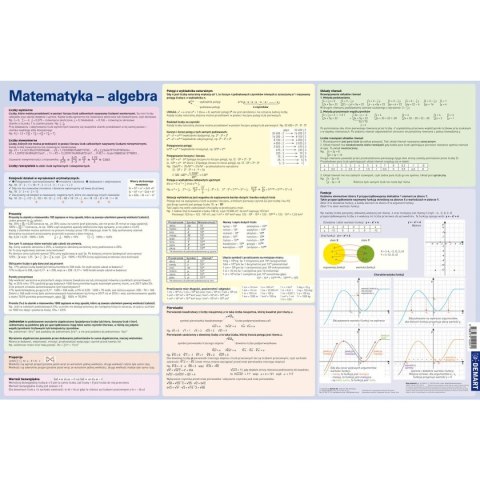 Podkład na biurko Demart Algebra mix gumowany plastik Podkład na biurko Demart Algebra mix gumowany plastik