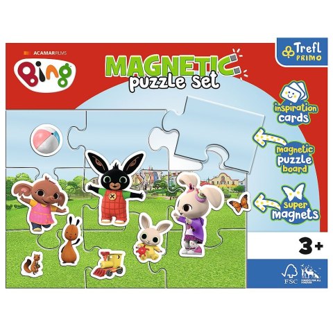 Puzzle Trefl Bing magnetyczne Zabawny Świat Binga (93165) Puzzle Trefl Bing magnetyczne Zabawny Świat Binga (93165)