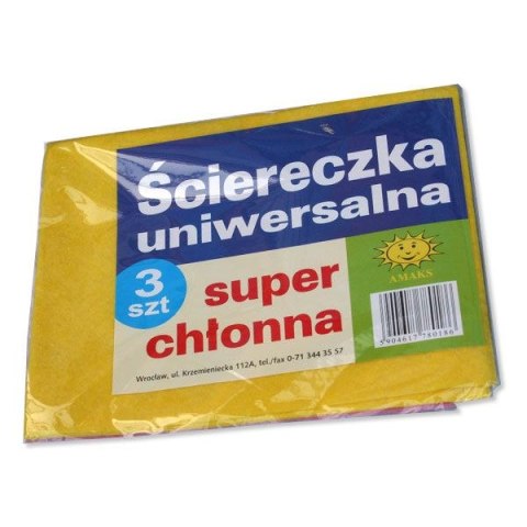 Ściereczki domowe Amaks 320 x 380 mm 3 szt. Ściereczki domowe Amaks 320 x 380 mm 3 szt.