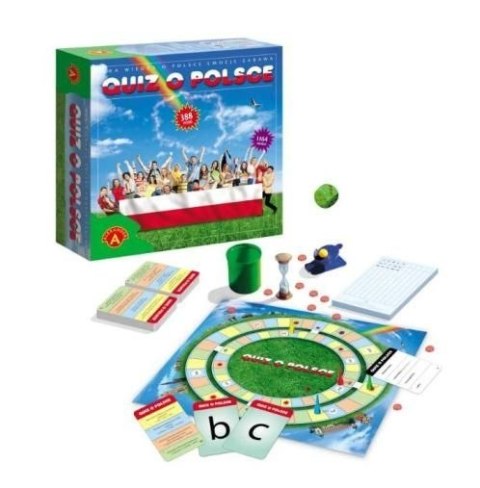 Gra planszowa Alexander Quiz o Polsce (5906018004144) Gra planszowa Alexander Quiz o Polsce (5906018004144)