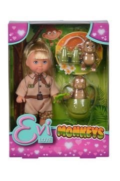 Lalka Simba Evi z małpkami [mm:] 120 (105733481)