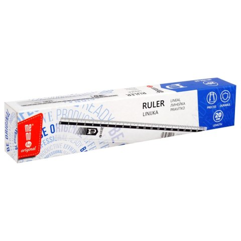 Linijka plastik Memobe 20cm (ML104-00) Linijka plastik Memobe 20cm (ML104-00)
