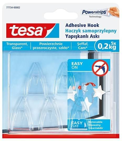 Plaster samoprzylepny Tesa haczyki dekoracyjne (77734) Plaster samoprzylepny Tesa haczyki dekoracyjne (77734)