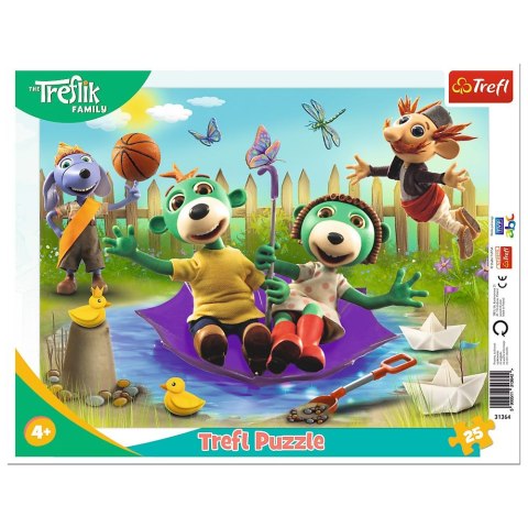 Puzzle Trefl Rodzina Treflików 25 el. (31364) Puzzle Trefl Rodzina Treflików 25 el. (31364)