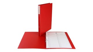 Teczka do akt osobowych Biurfol A4 czerwony PVC PCW (TD 11-04)