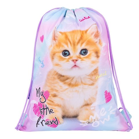 Worek na buty Bambino My Little Friend Kitty 5903235668852 Worek na buty Bambino My Little Friend Kitty 5903235668852
