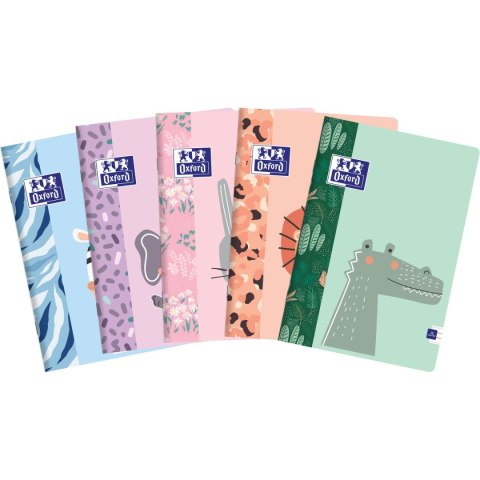Zeszyt Oxford kids A5 16k. 90g podwójna linia kolor (400170239) Zeszyt Oxford kids A5 16k. 90g podwójna linia kolor (400170239)