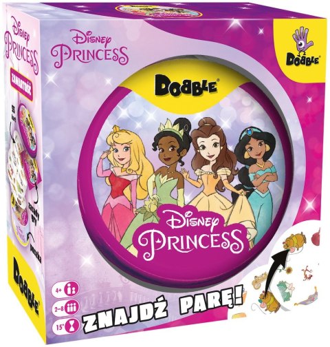 Gra strategiczna Rebel Dobble Disney Princess (DOBDP07PL) Gra strategiczna Rebel Dobble Disney Princess (DOBDP07PL)