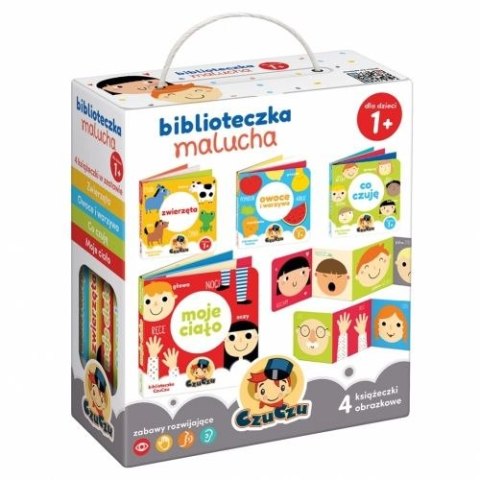 Książeczka edukacyjna Czuczu Biblioteczka malucha 1+ (9788366762336) Książeczka edukacyjna Czuczu Biblioteczka malucha 1+ (9788366762336)
