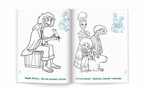 Książka dla dzieci Ameet Nasze magiczne Encanto Kolorowanka z Naklejkami Książka dla dzieci Ameet Nasze magiczne Encanto Kolorowanka z Naklejkami