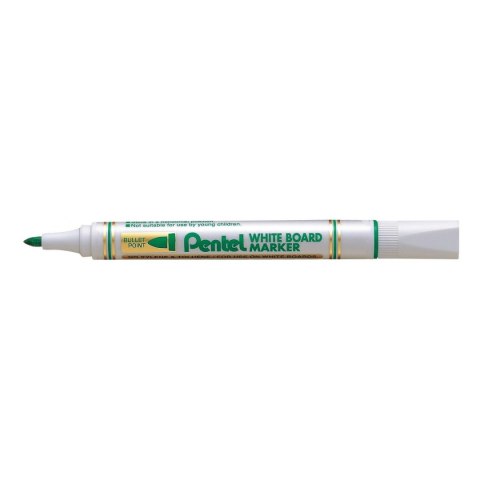 Marker suchościeralny Pentel, zielony 1,9mm okrągła końcówka Marker suchościeralny Pentel, zielony 1,9mm okrągła końcówka