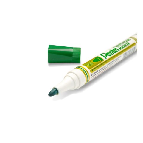 Marker suchościeralny Pentel, zielony 1,9mm okrągła końcówka Marker suchościeralny Pentel, zielony 1,9mm okrągła końcówka