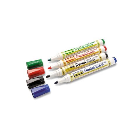 Marker suchościeralny Pentel, zielony 1,9mm okrągła końcówka Marker suchościeralny Pentel, zielony 1,9mm okrągła końcówka