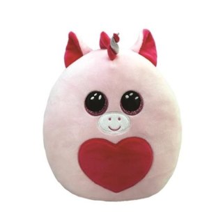 Pluszak Ty Squishy Beanies różowy Jednorożec z sercem [mm:] 220 (TY39247)