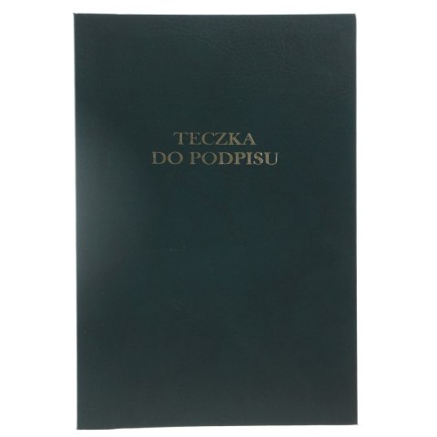 Teczka do podpisu Barbara A4 zielony 20k. (1822225) Teczka do podpisu Barbara A4 zielony 20k. (1822225)