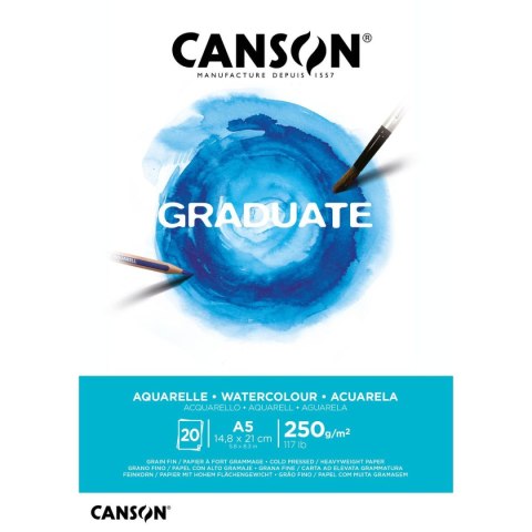 Blok artystyczny Canson Montval A5 250g 20k (400110373) Blok artystyczny Canson Montval A5 250g 20k (400110373)