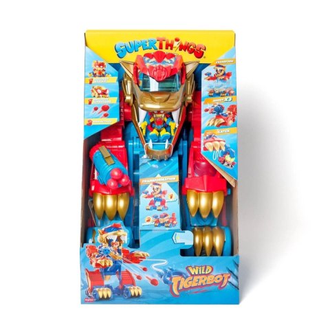 Figurka Orbico Sp. Z O.o. SUPERTHINGS Wild Tigerbot, pojazd (PSTSP112IN120) Figurka Orbico Sp. Z O.o. SUPERTHINGS Wild Tigerbot, pojazd (PSTSP112IN120)