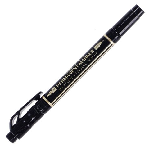 Foliopis Pentel dustronny, czarny mixmm (N75W-AE) Foliopis Pentel dustronny, czarny mixmm (N75W-AE)