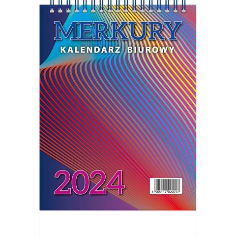 Kalendarz biurkowy Wydawnictwo Telegraph MERKURY 152mm x 225mm (H7) Kalendarz biurkowy Wydawnictwo Telegraph MERKURY 152mm x 225mm (H7)