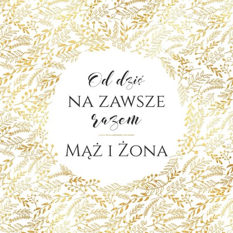 Kartka składana Henry KARNET KWDU¯Y SLUB HS ZŁOTY kw (5907465665278) Kartka składana Henry KARNET KWDU¯Y SLUB HS ZŁOTY kw (5907465665278)