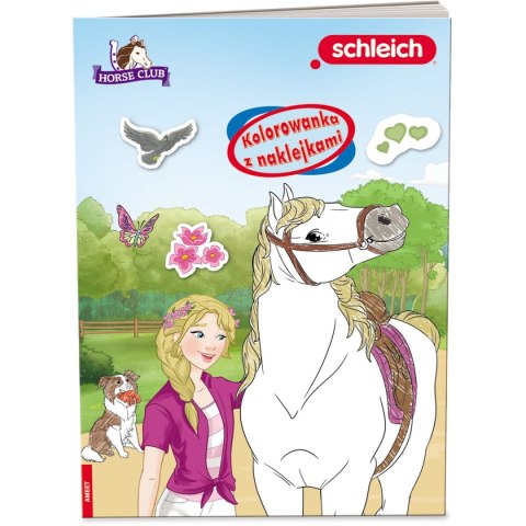 Książka dla dzieci Ameet Horse Club z naklejkami (NA 8402) Książka dla dzieci Ameet Horse Club z naklejkami (NA 8402)