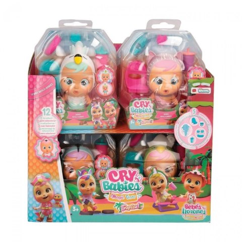 Lalka Tm Toys Cry Babies plażowa, mix wzorów (IMC916098) Lalka Tm Toys Cry Babies plażowa, mix wzorów (IMC916098)