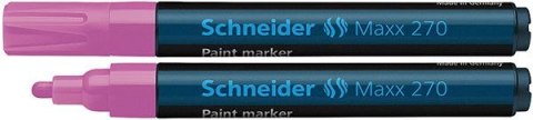 Marker olejowy Schneider Maxx 270, różowy 1,0-3,0mm (SR127009) Marker olejowy Schneider Maxx 270, różowy 1,0-3,0mm (SR127009)