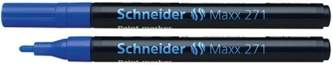 Marker olejowy Schneider Maxx 271, niebieski 1,0-2,0mm (127103) Marker olejowy Schneider Maxx 271, niebieski 1,0-2,0mm (127103)