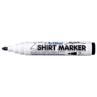 Marker specjalistyczny Artline do odzieży, czarny okrągła końcówka (AR-002 7 2)