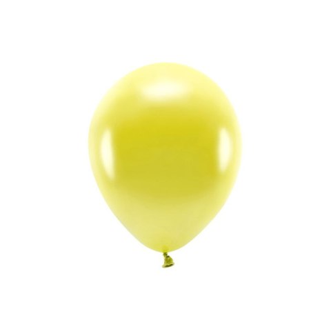 Balon gumowy Partydeco Metalizowane Eco Balloons żółty 260mm (ECO26M-084) Balon gumowy Partydeco Metalizowane Eco Balloons żółty 260mm (ECO26M-084)