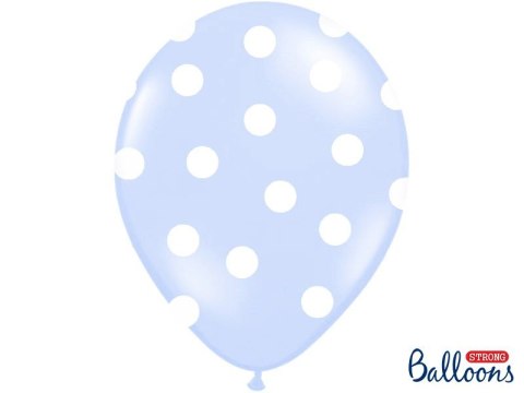 Balon gumowy Partydeco Pastel Baby Blue 50 szt niebieski jasny (SB14P-223-011W) Balon gumowy Partydeco Pastel Baby Blue 50 szt niebieski jasny (SB14P-223-011W)