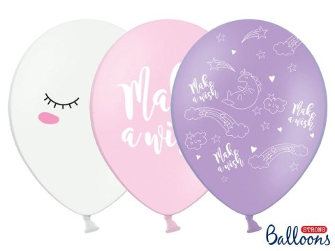 Balon gumowy Partydeco gumowy jednorożec z nadrukiem,mix kolorów 30 cm/6 sztuk mix 300mm (SB14P-204-000-6) Balon gumowy Partydeco gumowy jednorożec z nadrukiem,mix kolorów 30 cm/6 sztuk mix 300mm (SB14P-204-000-6)