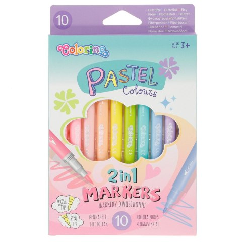 Flamaster Patio Pastel Colorino Kids 10 kol. (80875) Flamaster Patio Pastel Colorino Kids 10 kol. (80875)
