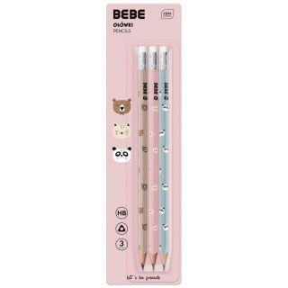Gumka do mazania Interdruk BB FRIENDS GIRLS (3 sztuki)