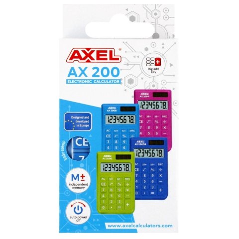 Kalkulator na biurko Axel AX-200B (489997) Kalkulator na biurko Axel AX-200B (489997)