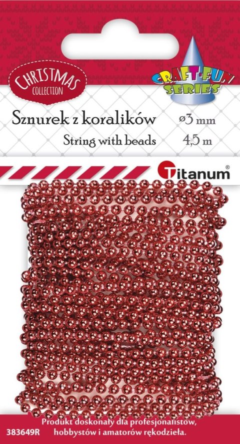 Koraliki kreatywne Titanum Craft-Fun Series na sznurku (5735) Koraliki kreatywne Titanum Craft-Fun Series na sznurku (5735)