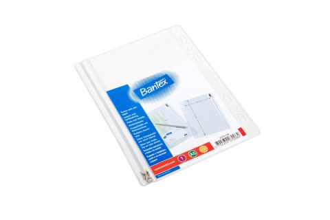 Koszulki na dokumenty Bantex na suwak groszkowe A4 przezroczysty 140um 10 szt. Koszulki na dokumenty Bantex na suwak groszkowe A4 przezroczysty 140um 10 szt.