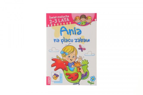 Książeczka edukacyjna Literka SzŚwiat malucha 2-3 lata. Ania na placu zabaw Książeczka edukacyjna Literka SzŚwiat malucha 2-3 lata. Ania na placu zabaw